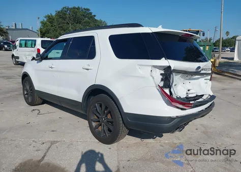 2018 Ford Explorer Xlt z USA, uszkodzony, nr VIN 1FM5K7DH0JGB04338